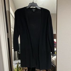 Black cardigan